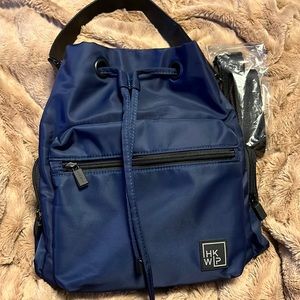 NWT IHKWIP Bucket Bag in Deep Blue